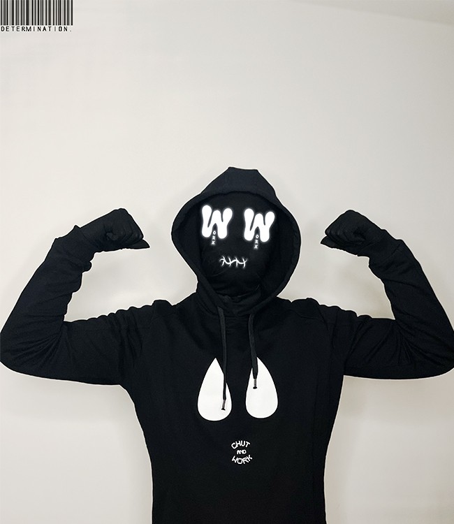 HOODIE " CHUT & WORK "